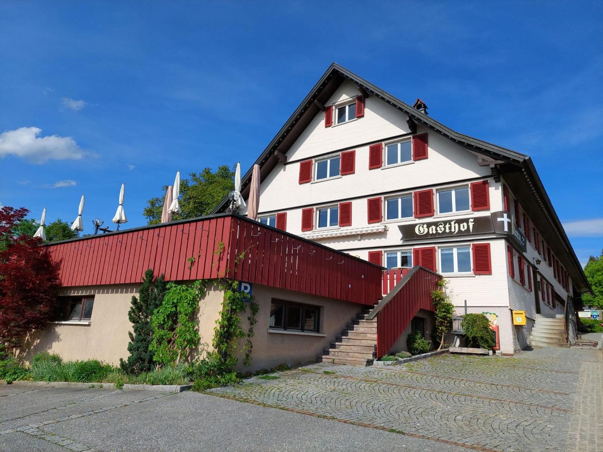 Gasthof Kreuz Bildstein Eksteriør billede